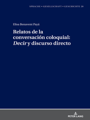 cover image of Relatos de la conversación coloquial